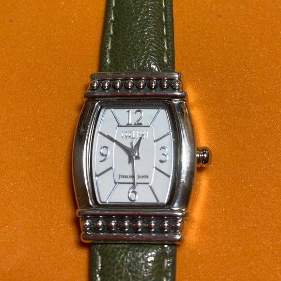 Ecclissi Ladies Sterling Silver Case Watch
